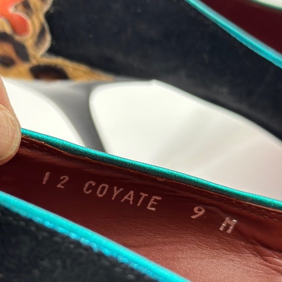 Couture Donald J. Pliner Fabulous Animal Print Heels Women's Shoes size 9 - Picture 10 of 14